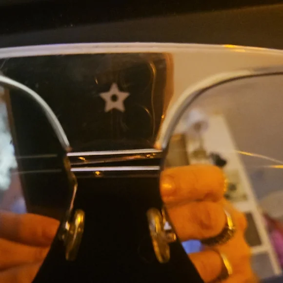 Dior Black and White Revolution Aviator Designer Sunglasses - Picture 2 of 7